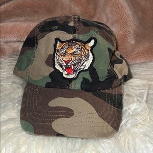 Polo Ralph Lauren Camouflage Tiger Baseball Cap